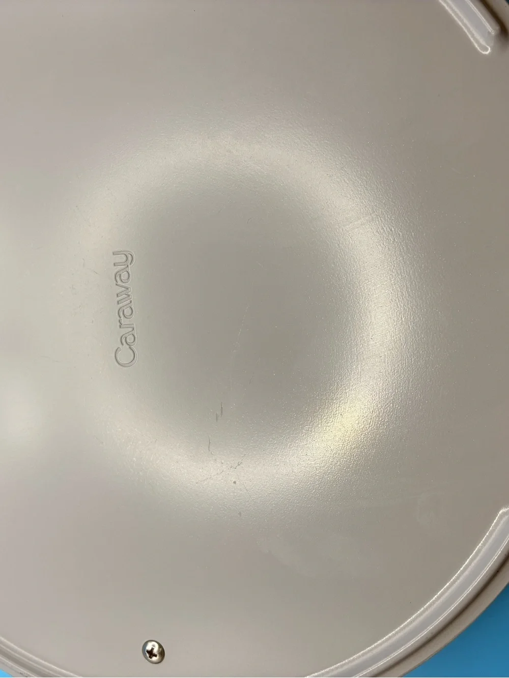 Caraway Cream Non Toxic Ceramic Non Stick Frying Pan Replacement Lid 12